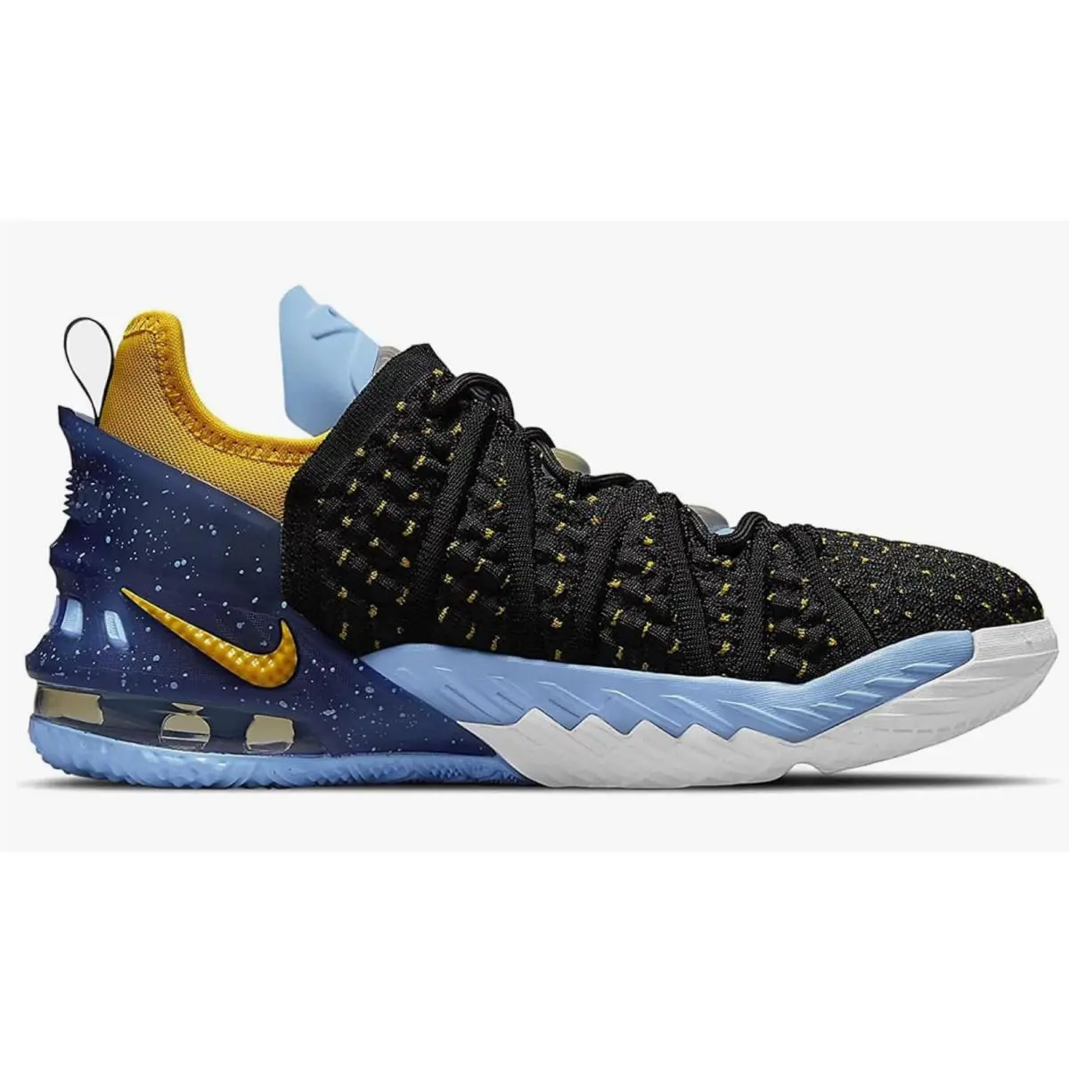 Nike shoes - Nike LeBron 18 - LeBron - CW2760 006 - Black/University Gold-Coast (UPC: 194958668112) 5