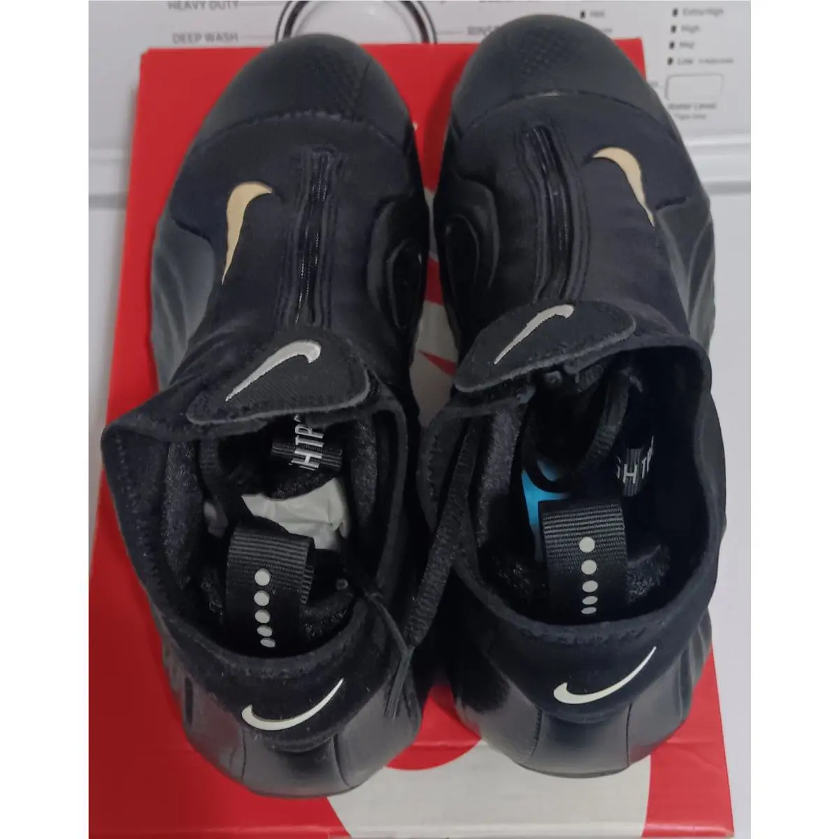 Nike shoes - Nike Air Flightposite - Air Flightposite - 642307-001 - Black 6