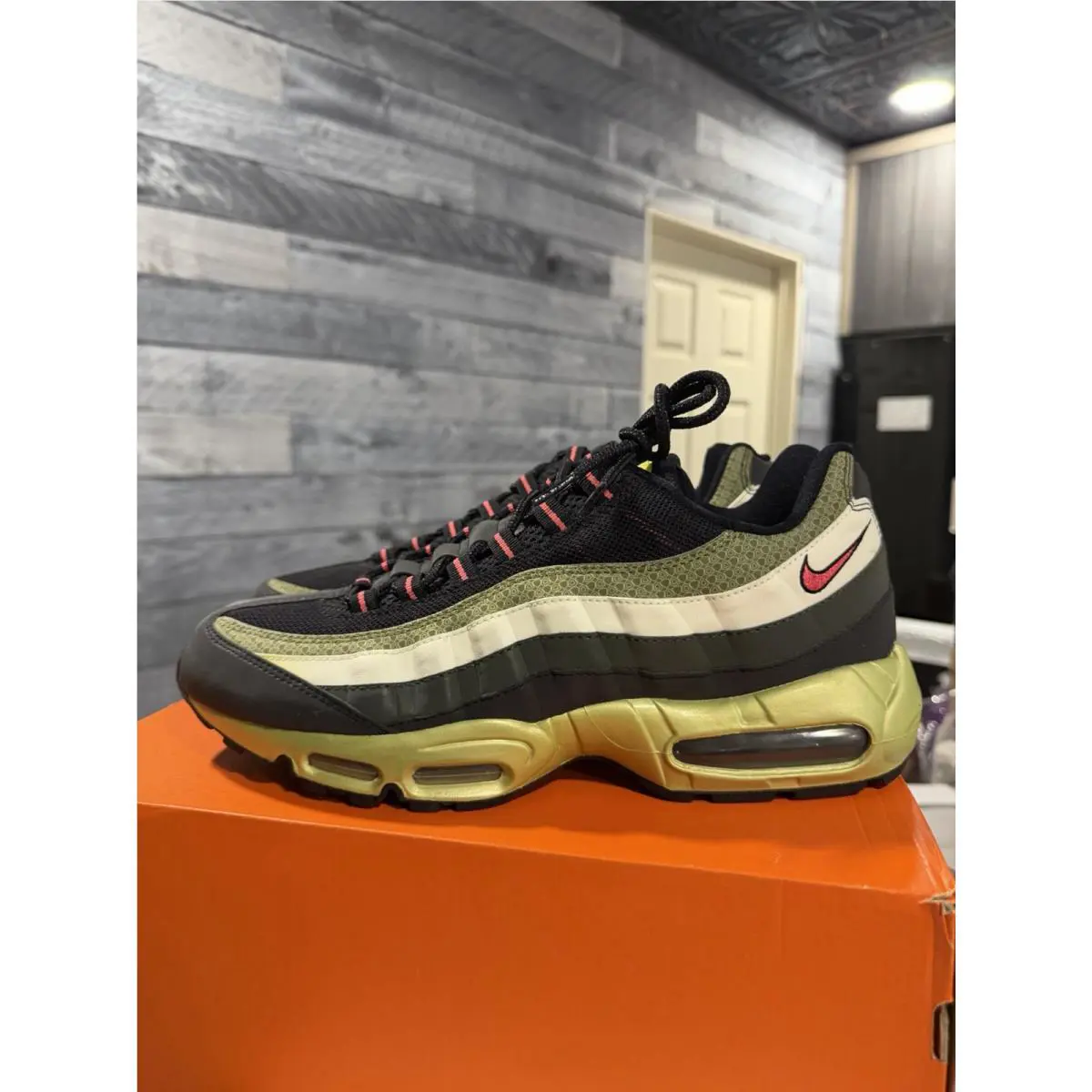 Nike shoes - Nike Air Max 95 - Air Max - 313071-081 - Black / Flamingo - White - Pilgrim 3