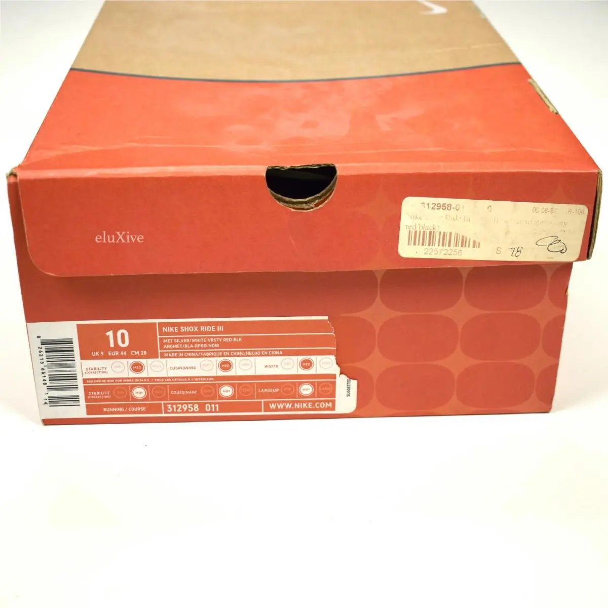 Nike shoes - Nike Shox - Shox - 312958-011 - Red 11