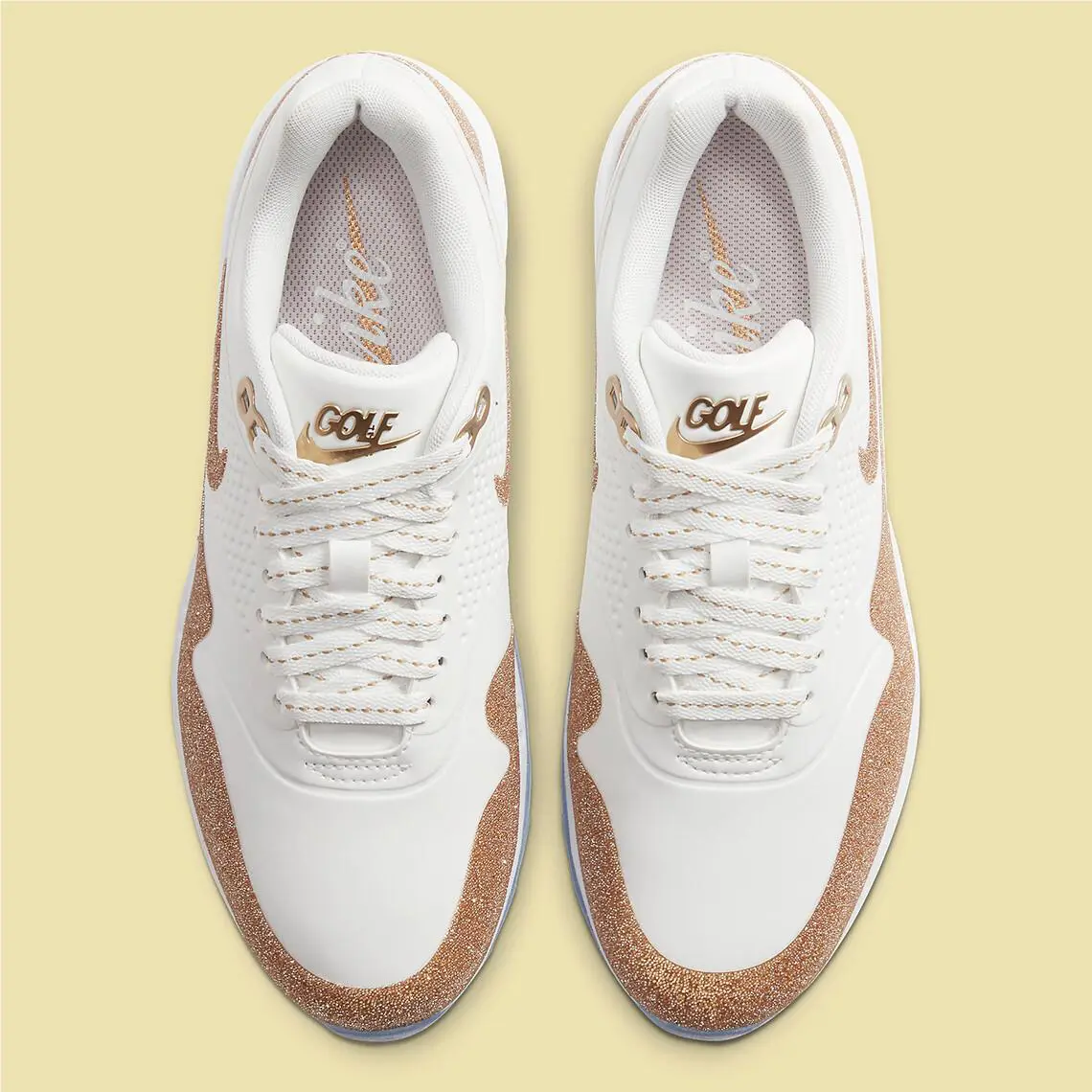 Nike shoes - Nike Air Max 1 - Air Max - BV0658-111 - White/Gold 2