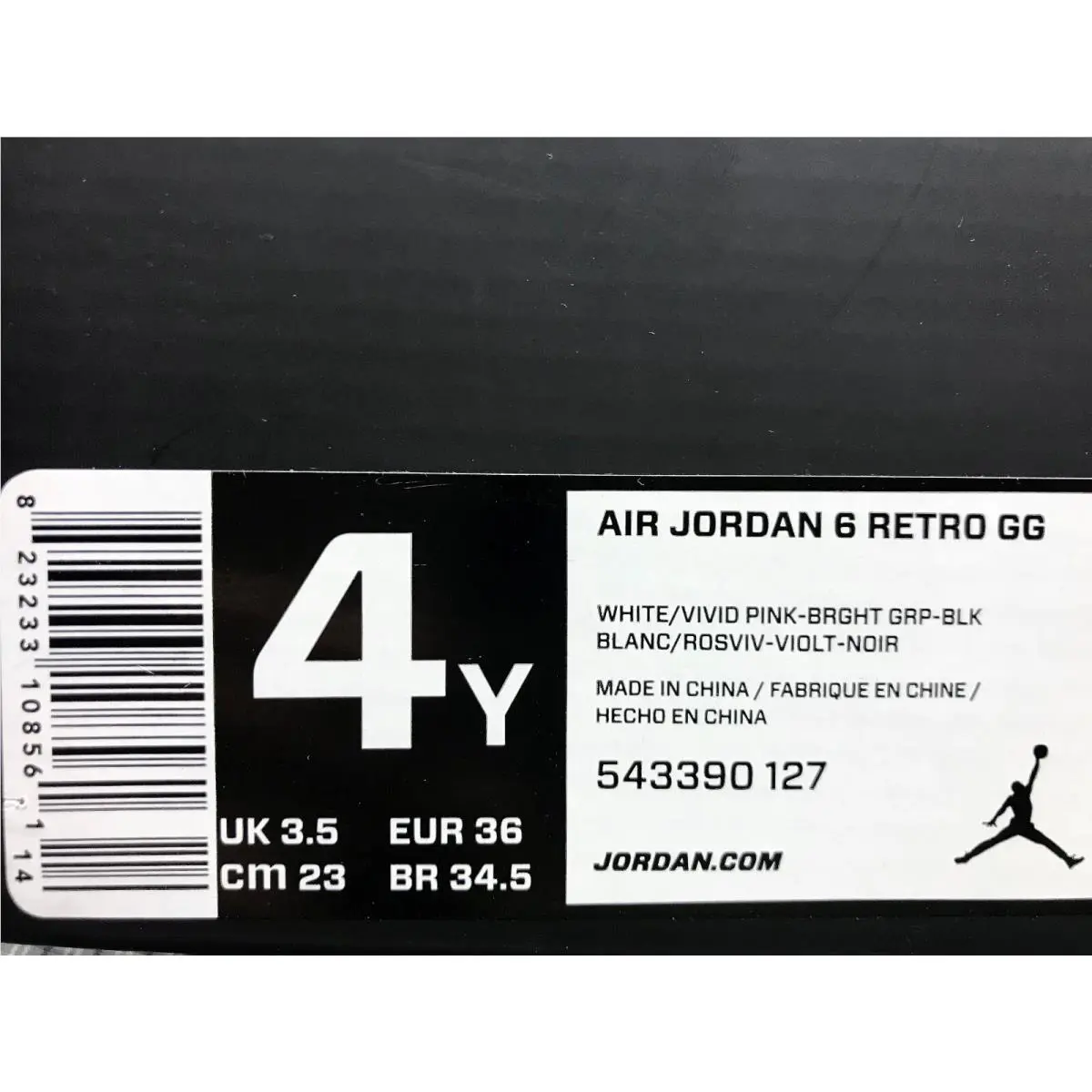 Nike shoes - Air Jordan 6 - Air - White (UPC: 823233108561) 3