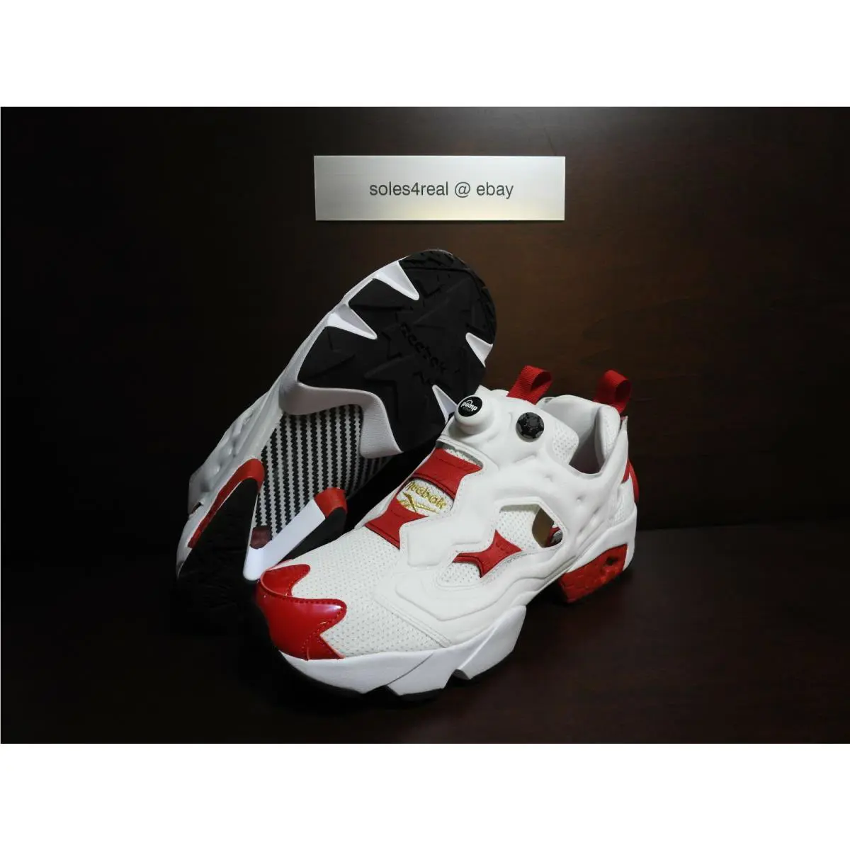Nike DS Reebok Insta Pump Fury Icons Size 9 The Question Allen Iverson White Red