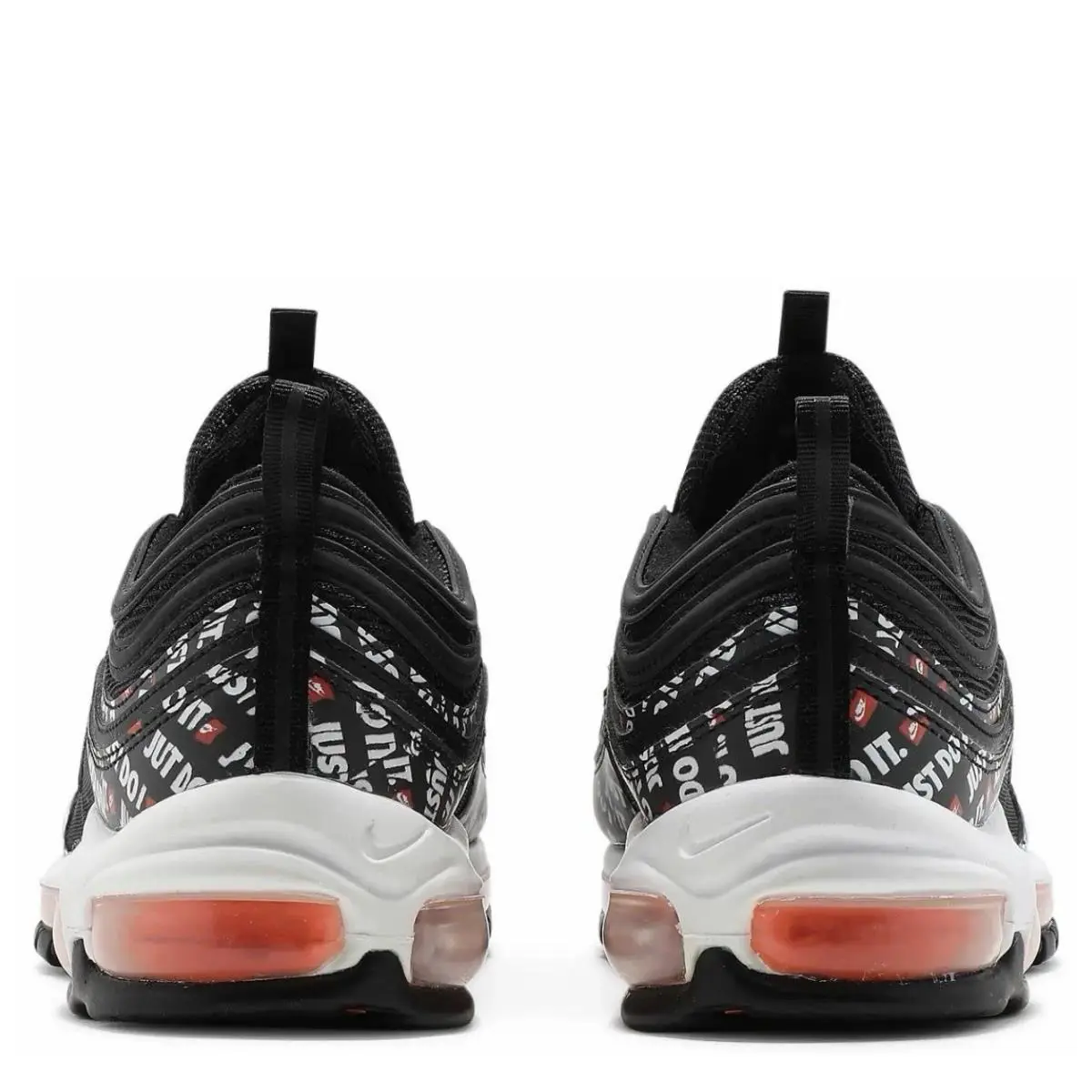 Nike shoes - Nike Air Max 97 - Air Max - AT8437-001 - Black, Manufacturer: Black/Total Orange-White 2