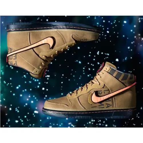 Nike shoes - Nike Dunk - Dunk - 503766-780 - Gold 0
