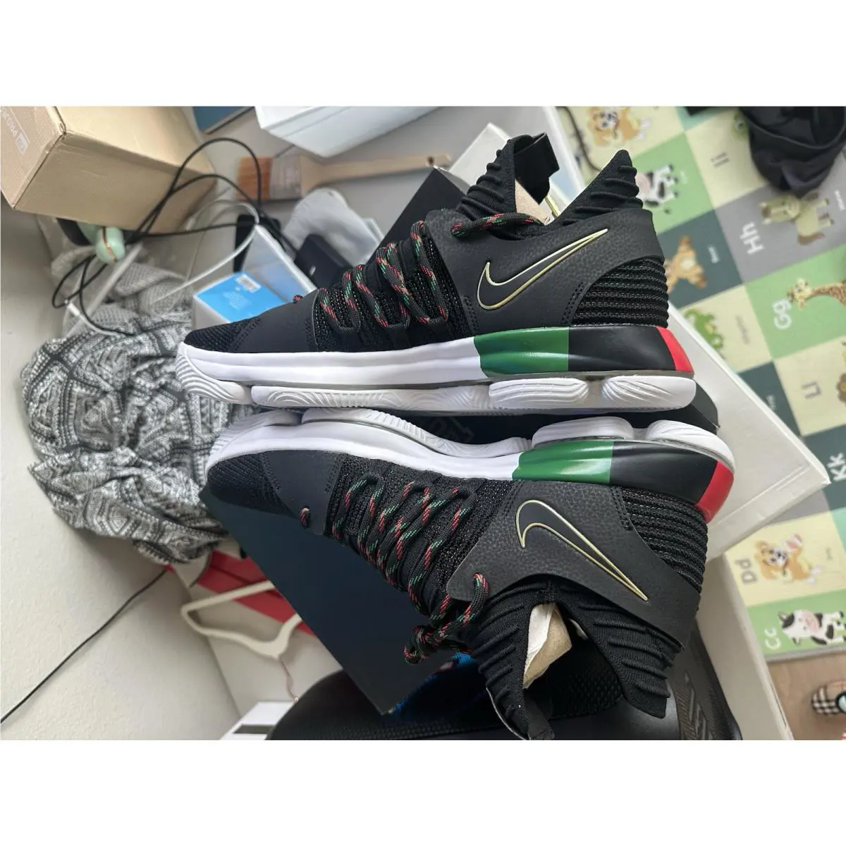 Nike shoes - Nike Zoom KD - Zoom - 897817-003 - Black, Manufacturer: Black & Multi-Color 1