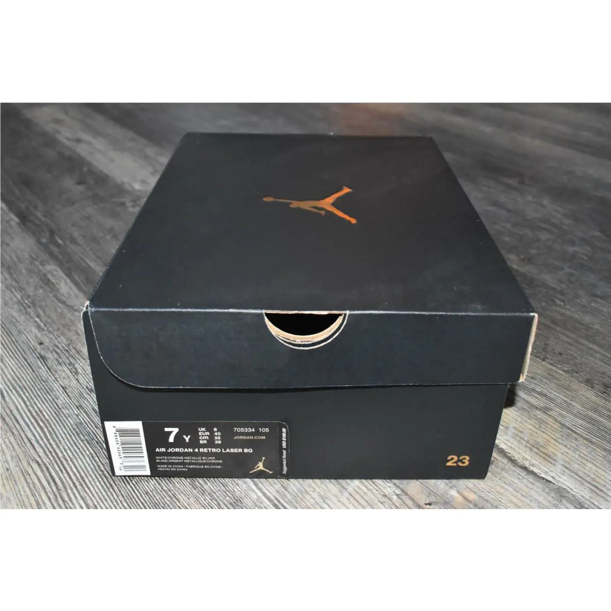 Nike shoes - Air Jordan 4 - Air - Silver 6