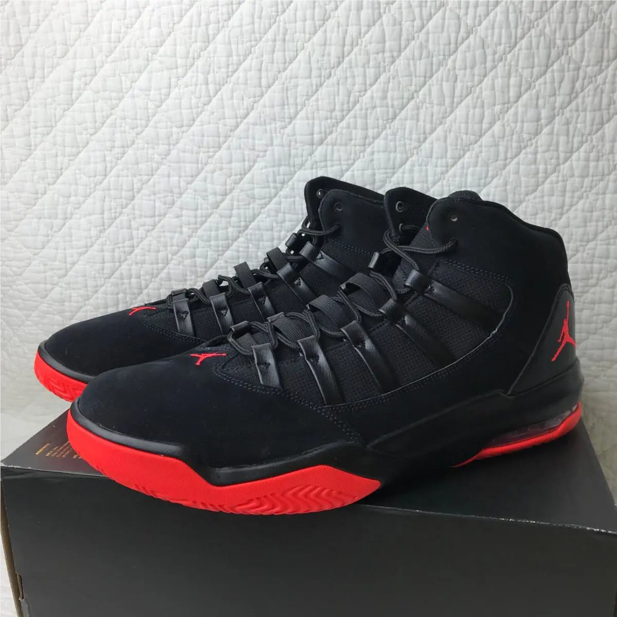 Nike shoes - Air Jordan Max Aura - Air Max Aura - AQ9084060 - Black/Infrared 23 7