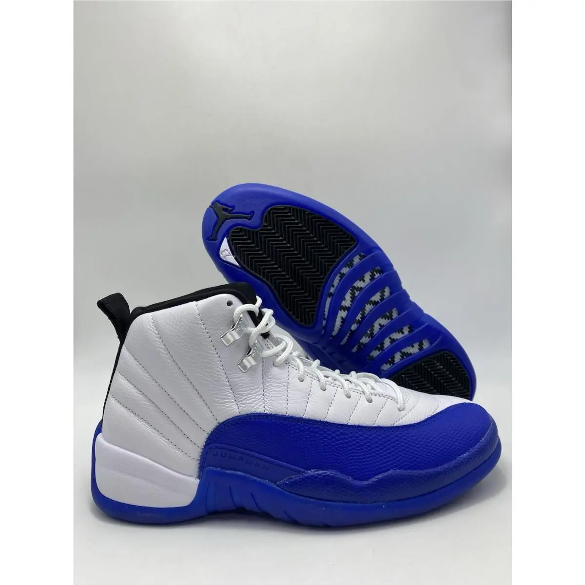 Nike Air Jordan 12 Retro White Black Game Royal CT8013 140 Men`s Size 9