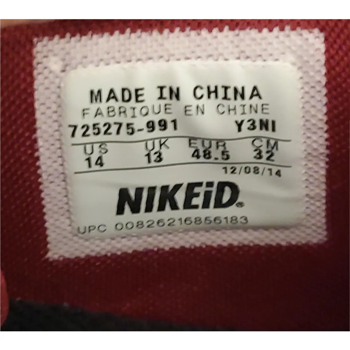 Nike shoes - Y3NI - 725275-991 - Navy (UPC: 00826216856183) 3
