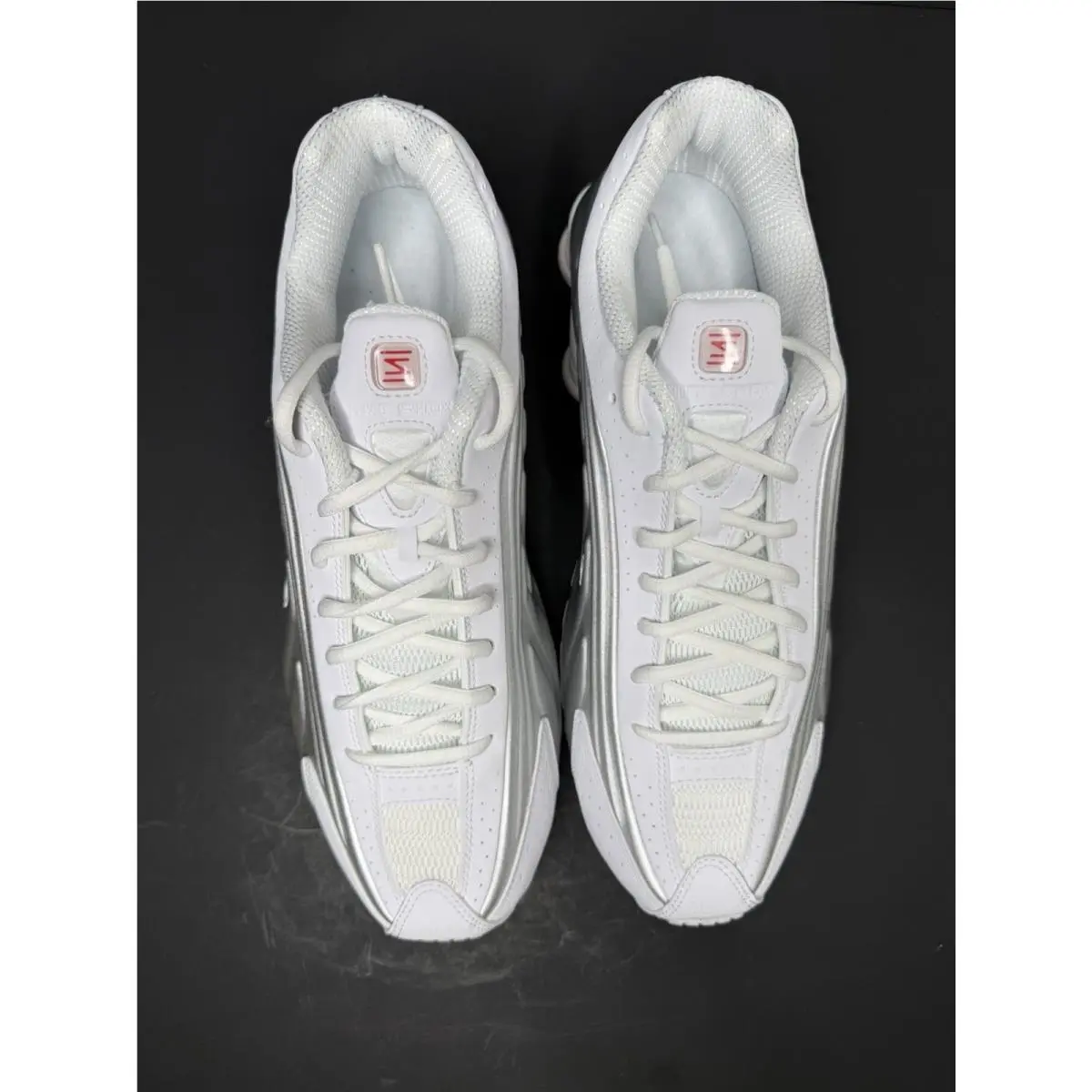 Nike shoes - Nike Shox R4 - Shox - HQ1988-101 - Silver 1