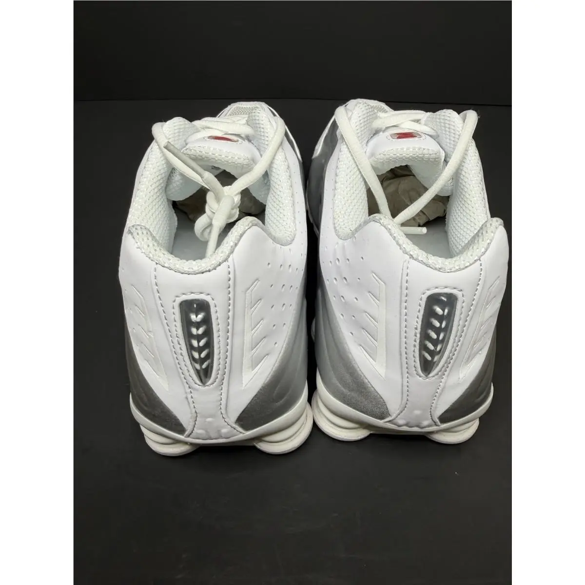 Nike shoes - Nike Shox R4 - Shox - HQ1988-101 - Silver 4