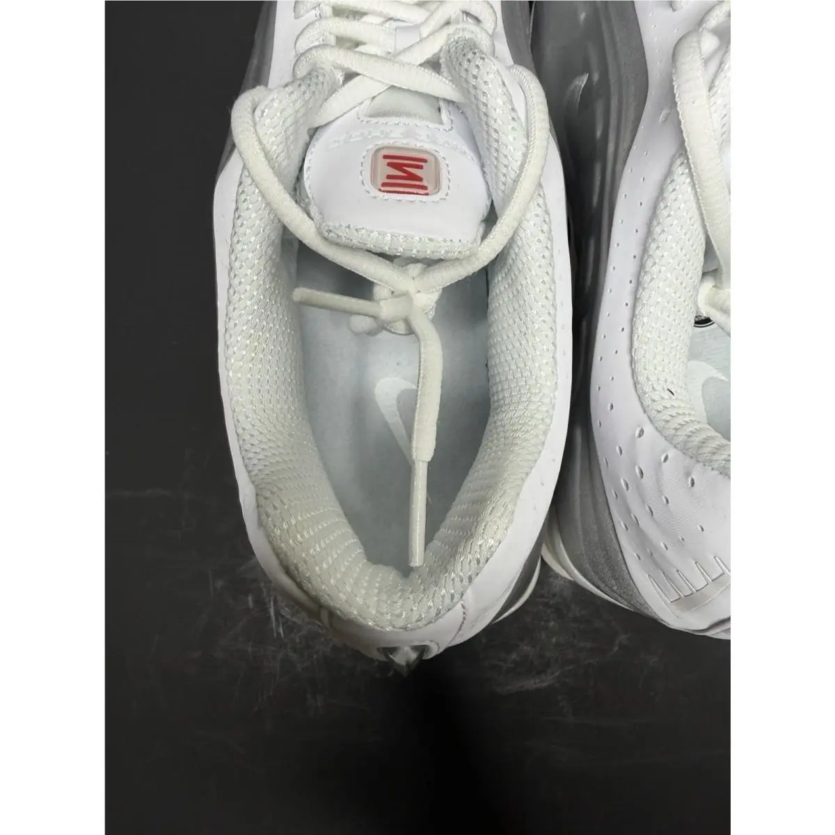 Nike shoes - Nike Shox R4 - Shox - HQ1988-101 - Silver 5