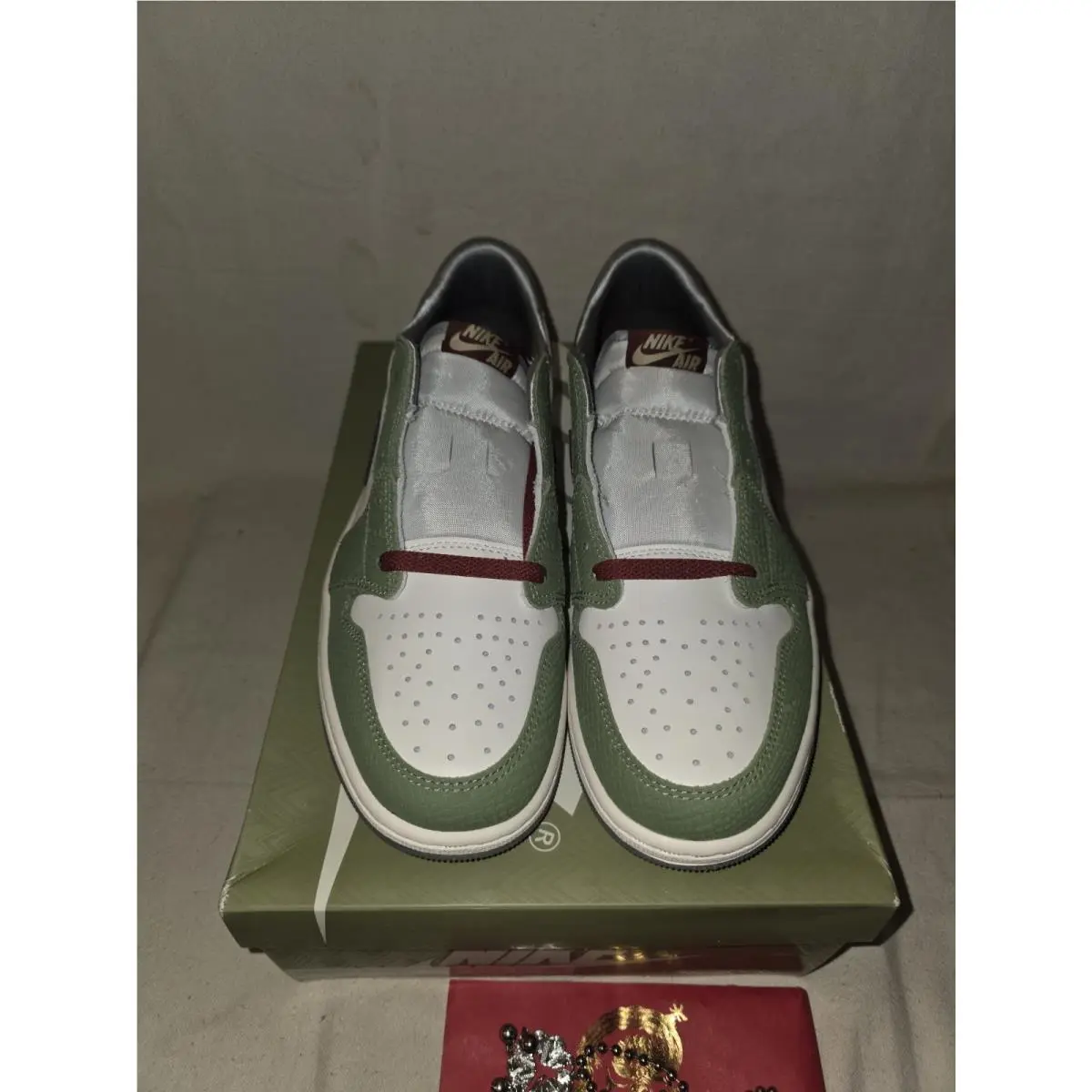 Nike shoes - Air Jordan 1 Low - Air Low - FN3727-100 - Green 0