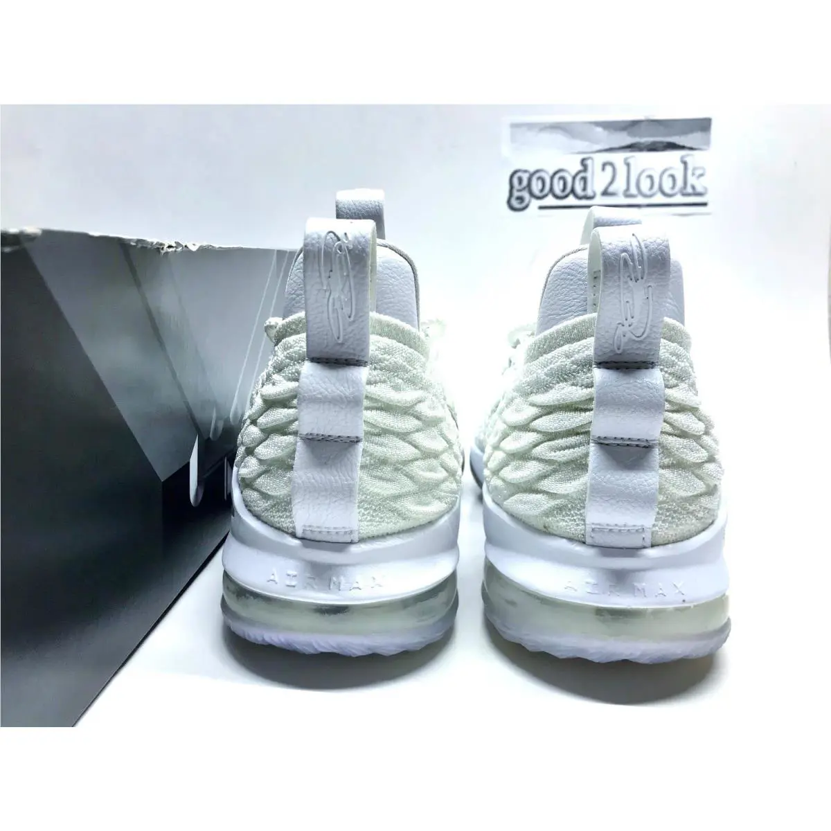 Nike shoes - Nike LeBron XV Low - LeBron Low - AO1755-100 - White (UPC: 888413803933) 2