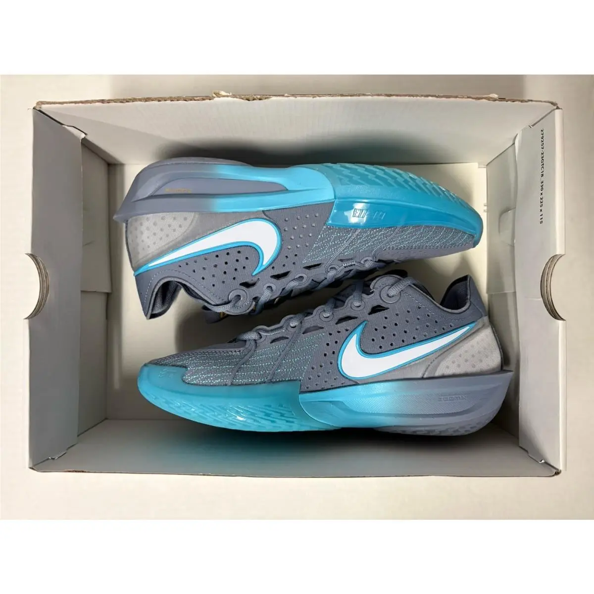 Nike shoes - Nike Air Zoom GT Cut 3 - DV2913-402 - Ashen Slate/Football Grey (UPC: 197597260686) 6