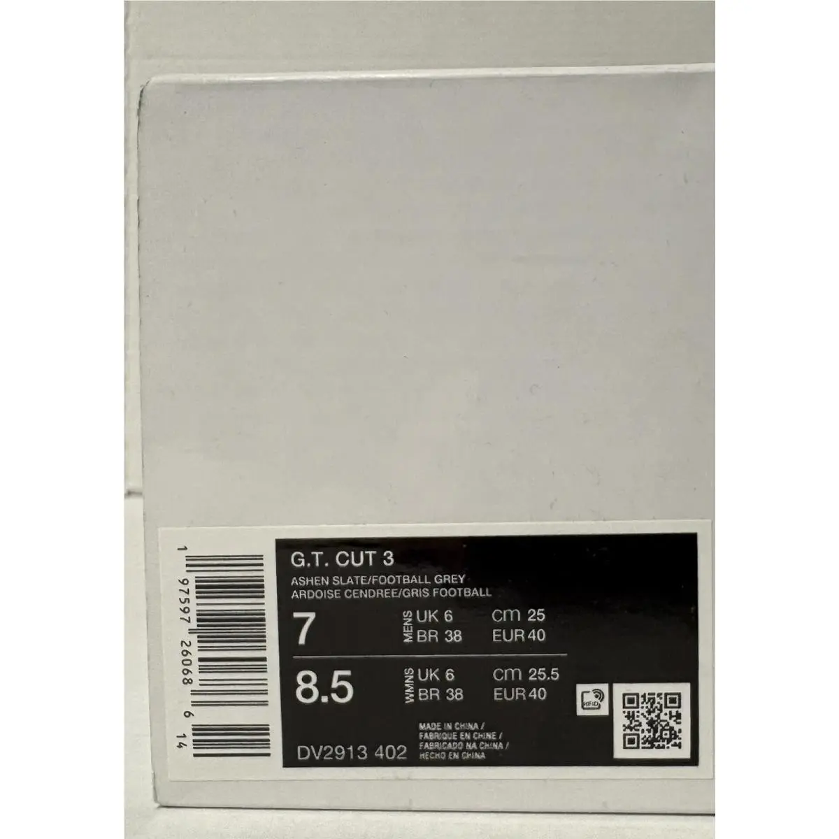 Nike shoes - Nike Air Zoom GT Cut 3 - DV2913-402 - Ashen Slate/Football Grey (UPC: 197597260686) 7
