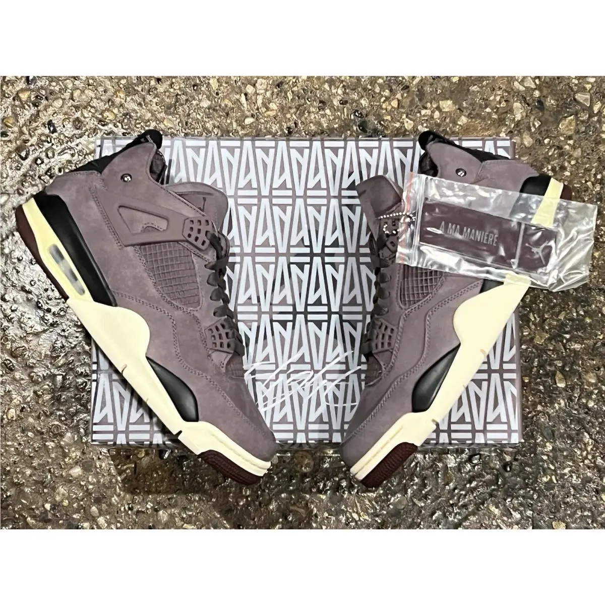 A Ma Manière x Nike Air Jordan 4 Retro Men 10 / Women 11.5 Violet Ore DV6773-220