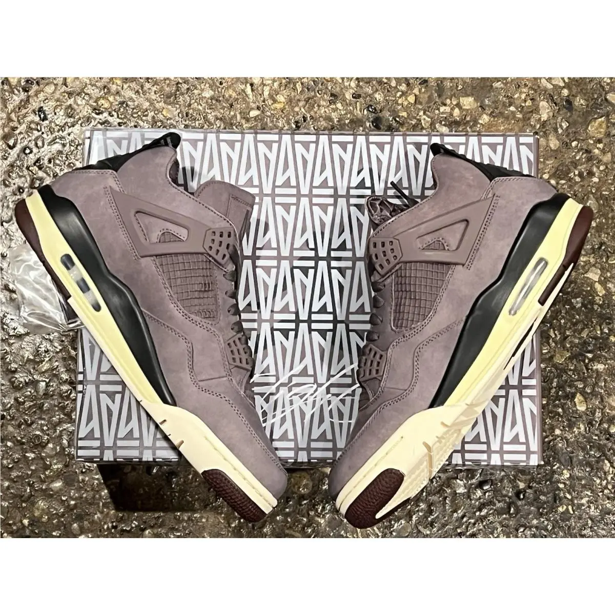 Nike shoes - Air Jordan 4 - Air - DV6773-220 - Purple 0