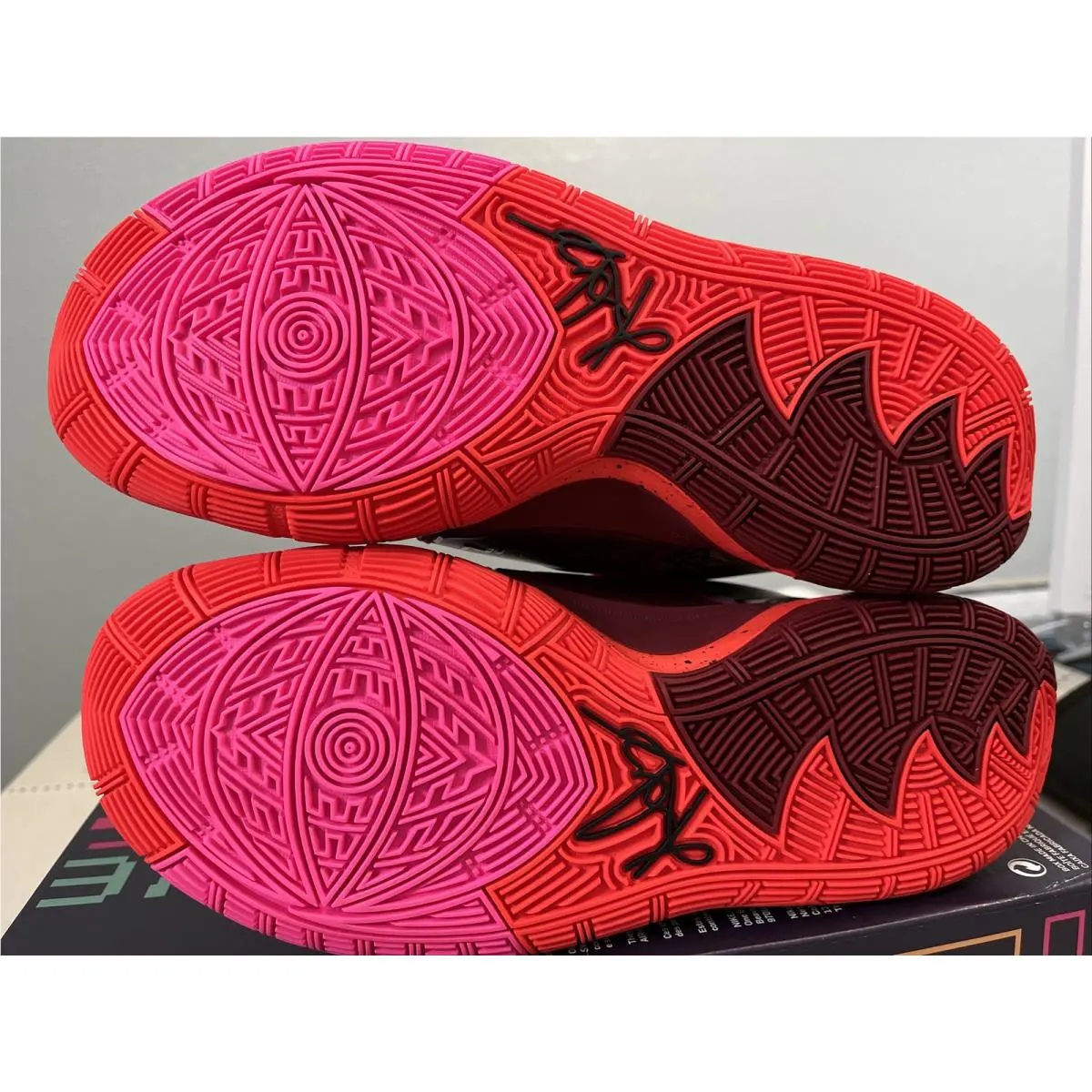 Nike shoes - Nike Kyrie 6 - Kyrie - CN9839600 - Red, Manufacturer: Bright Crimson/ Multicolor 8