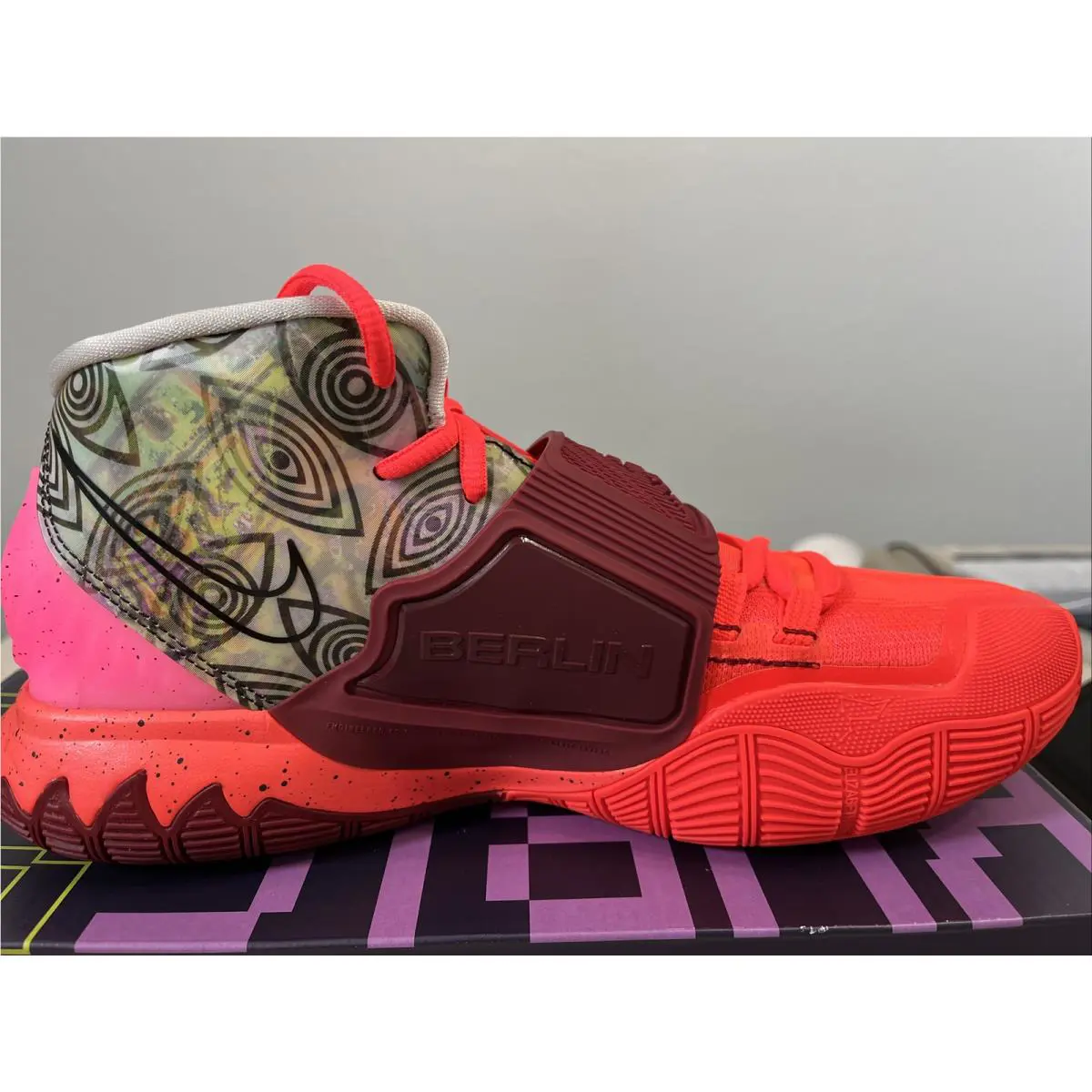 Nike shoes - Nike Kyrie 6 - Kyrie - CN9839600 - Red, Manufacturer: Bright Crimson/ Multicolor 1