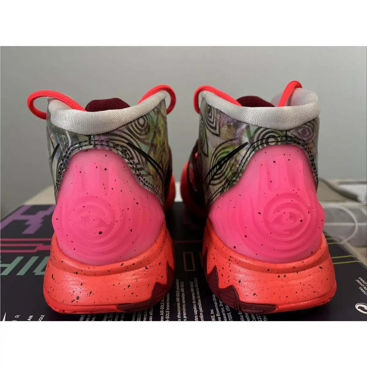 Nike shoes - Nike Kyrie 6 - Kyrie - CN9839600 - Red, Manufacturer: Bright Crimson/ Multicolor 5
