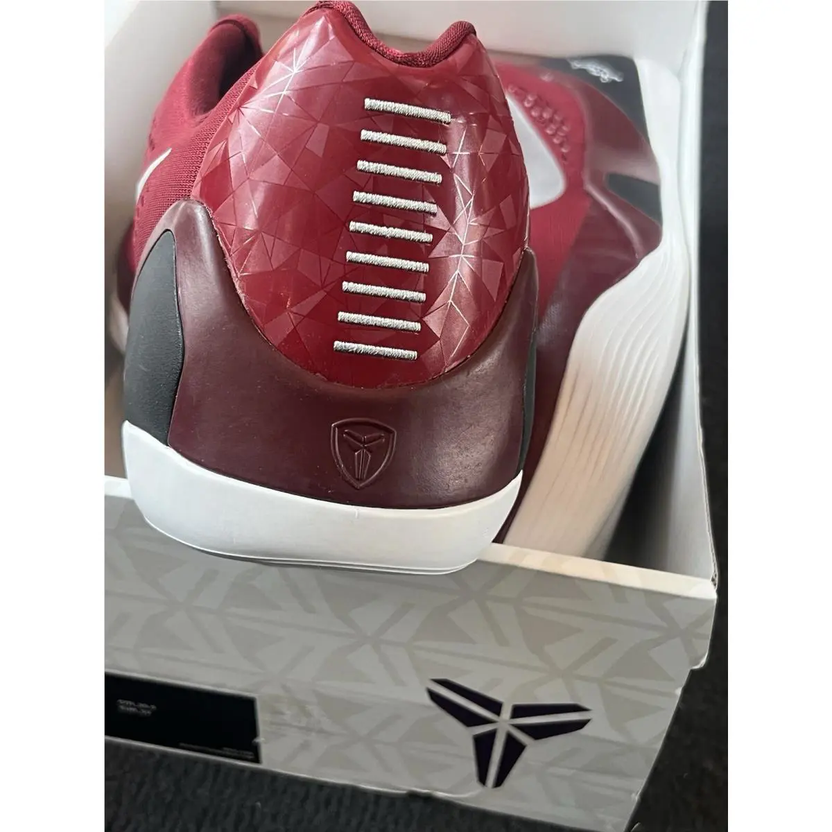 Nike shoes - Kobe 9 EM TB - Kobe - 685776-602 - Red 2