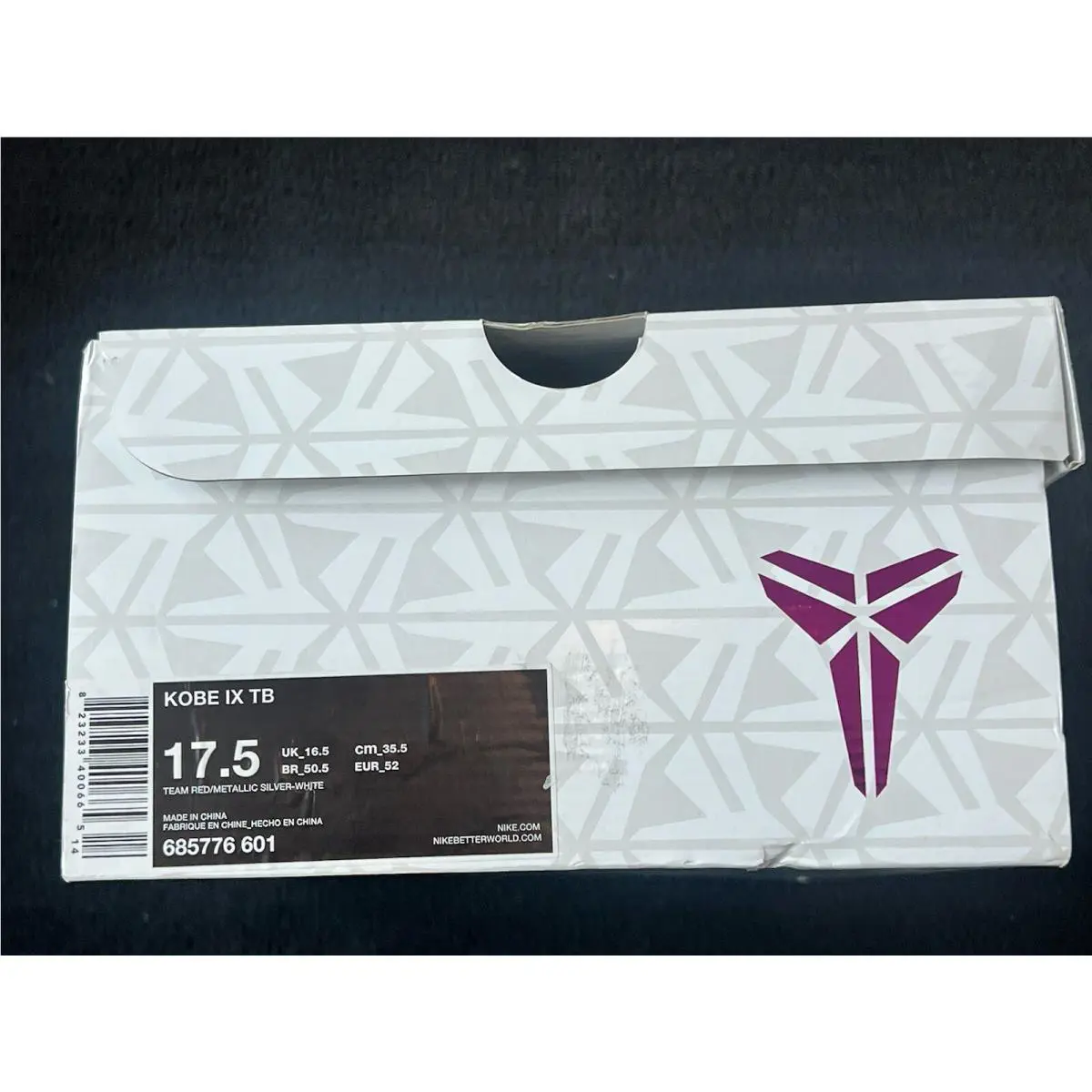Nike shoes - Kobe 9 EM TB - Kobe - 685776-602 - Red 3