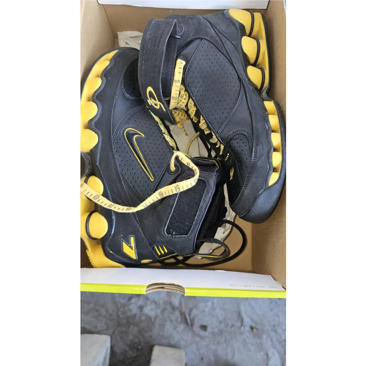 Nike shoes - Nike Shox - Shox - Black /Yellow 1