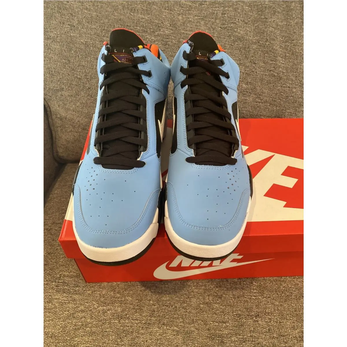 Nike shoes - Nike Air Flight Lite Mid - DQ7778 400 - Blue (UPC: 195867010627) 1