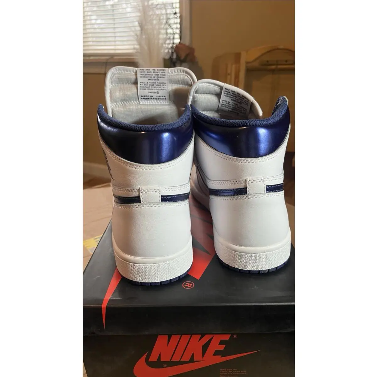 Nike shoes - Air Jordan 1 - Air - 555088-106 - White 9