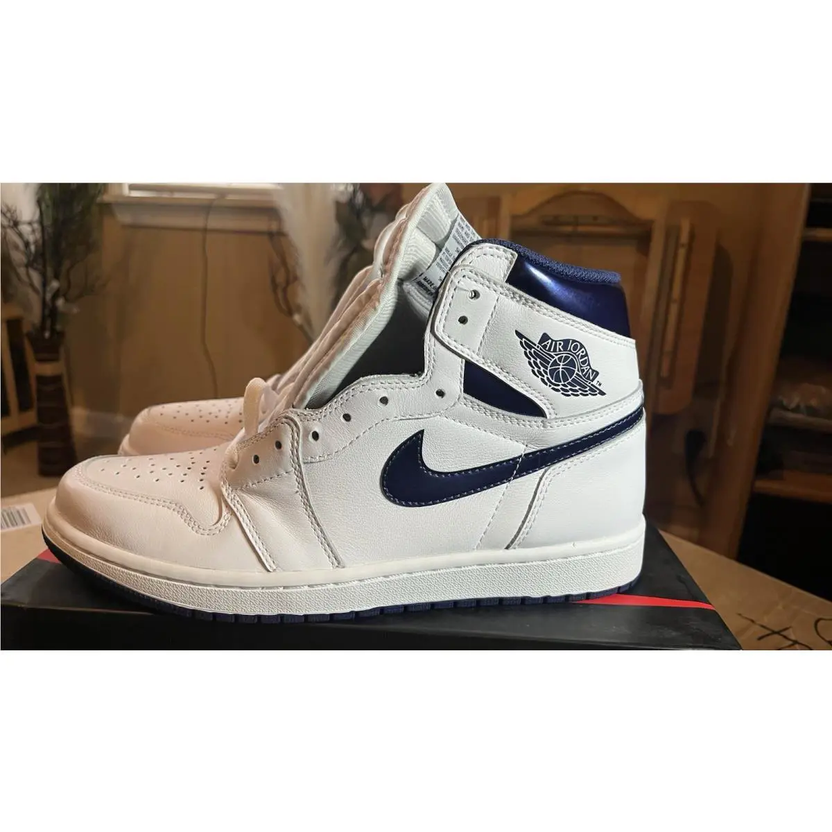 Nike shoes - Air Jordan 1 - Air - 555088-106 - White 11
