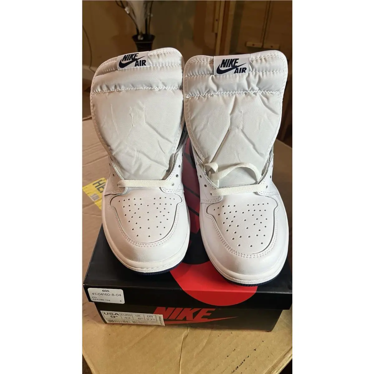 Nike shoes - Air Jordan 1 - Air - 555088-106 - White 0