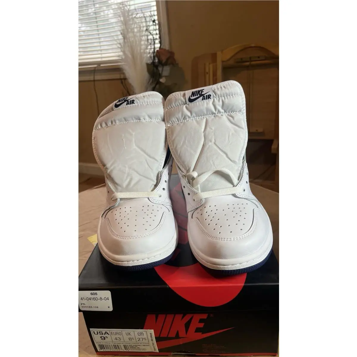 Nike shoes - Air Jordan 1 - Air - 555088-106 - White 2