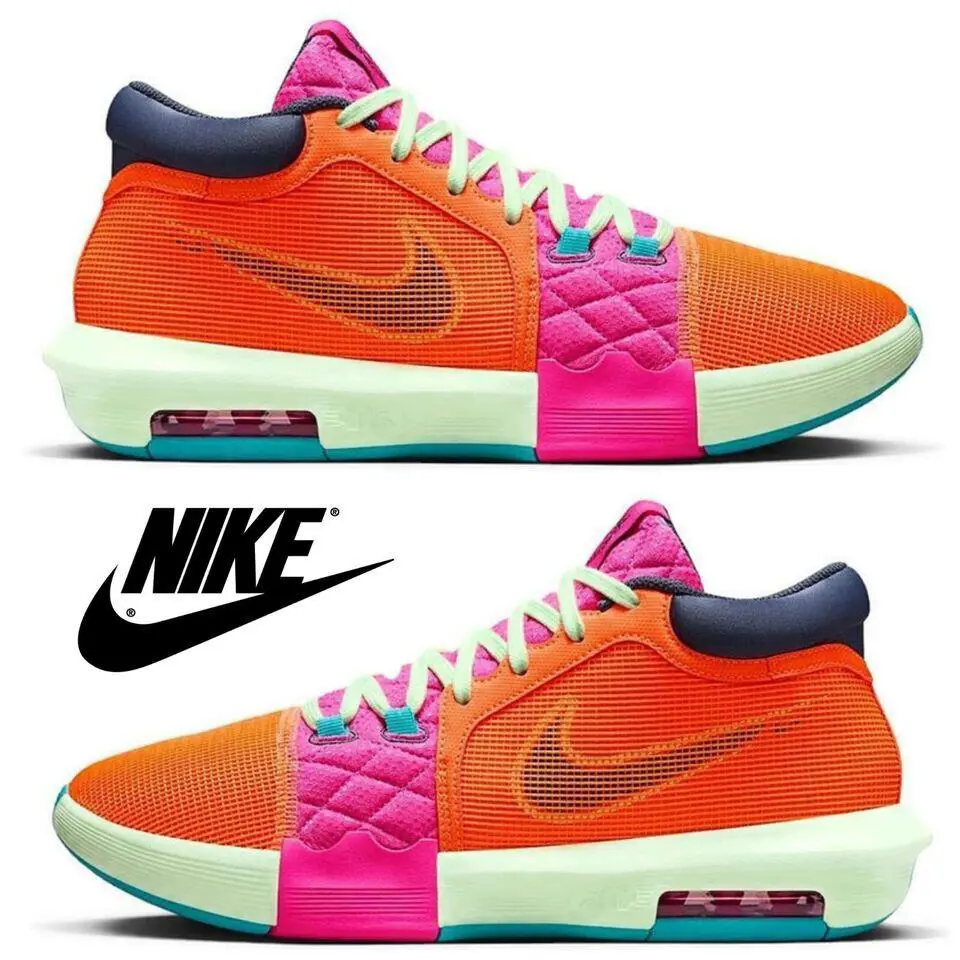 Nike shoes - Nike LeBron Witness - LeBron Witness - Orange/Laser Fuchsia/Vapor Green/Thunder Blue - FB2239-800 0