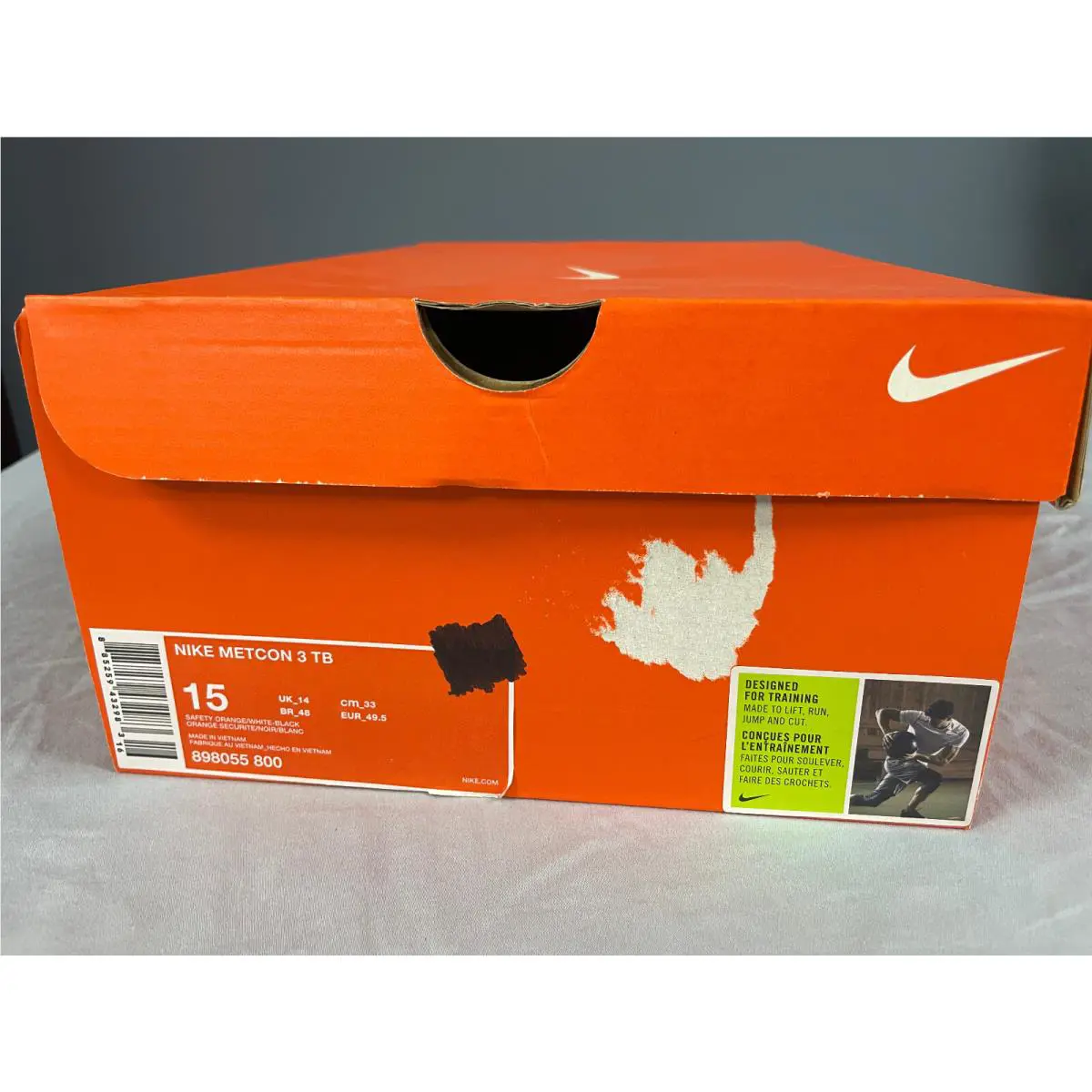 Nike shoes - Nike Metcon - Metcon - 898055 - Orange (UPC: 885259432983) 12