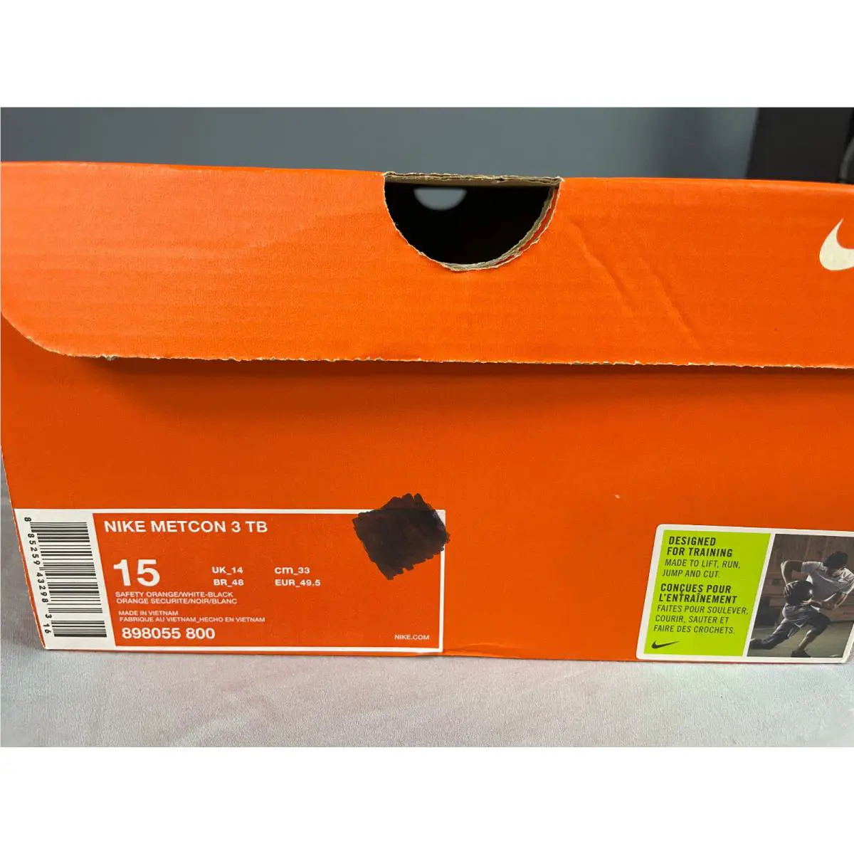 Nike shoes - Nike Metcon - Metcon - 898055 - Orange (UPC: 885259432983) 15