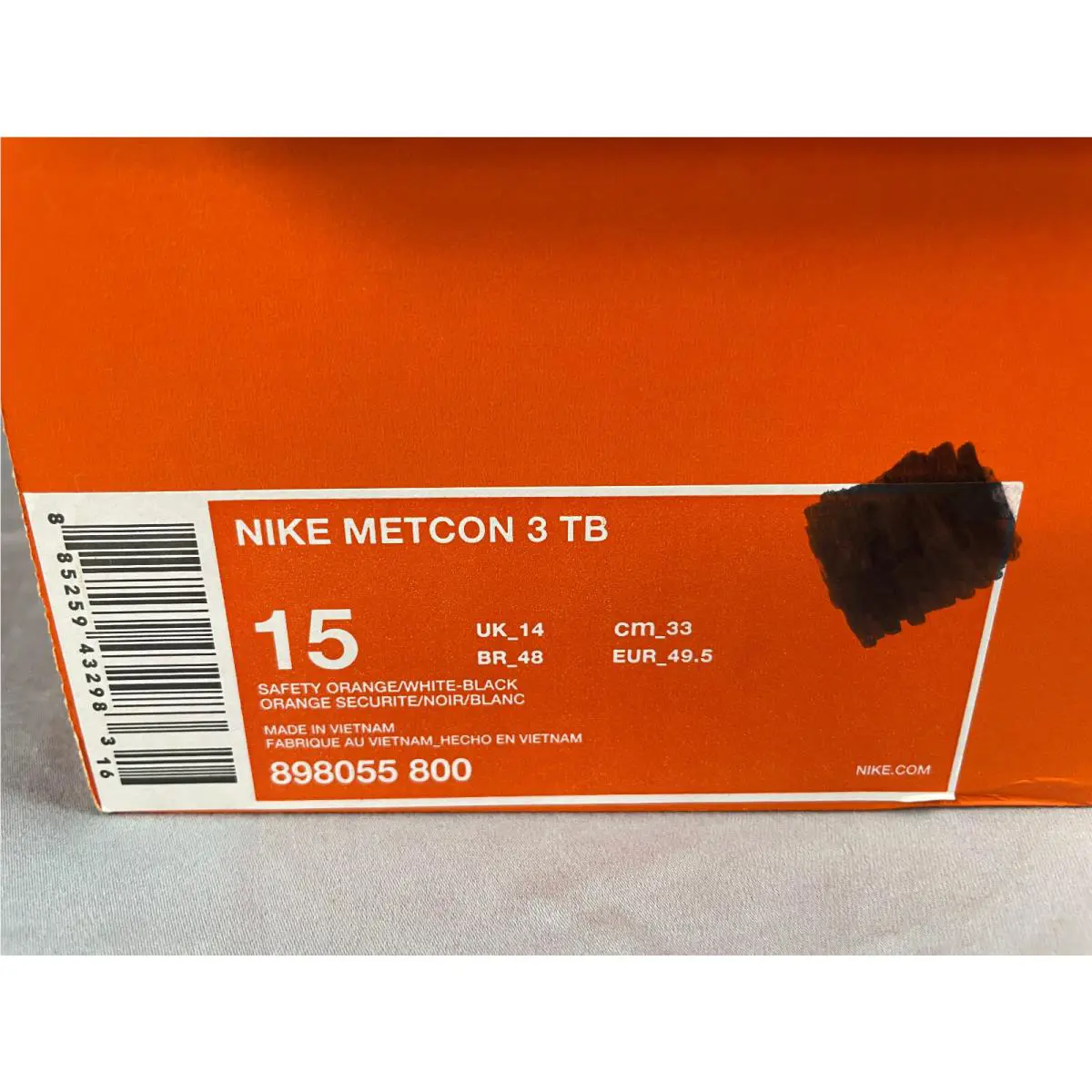 Nike shoes - Nike Metcon - Metcon - 898055 - Orange (UPC: 885259432983) 16