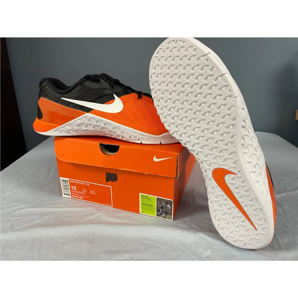 Nike shoes - Nike Metcon - Metcon - 898055 - Orange (UPC: 885259432983) 4