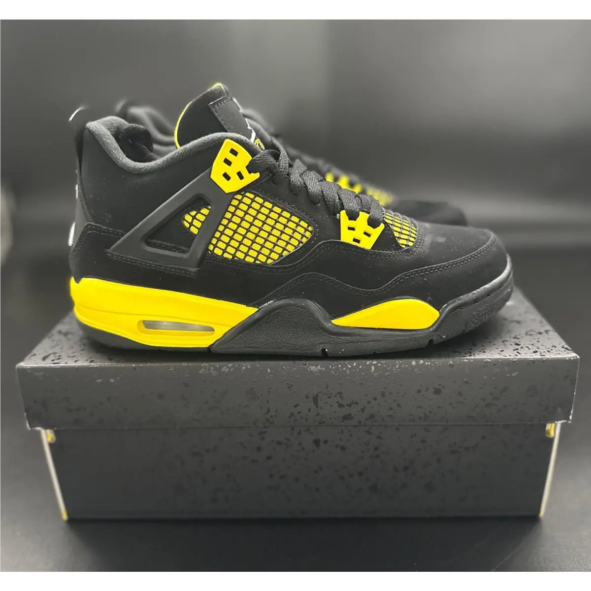 Nike shoes - Jordan 4 Retro - Retro - Yellow (UPC: 196604478595) 2