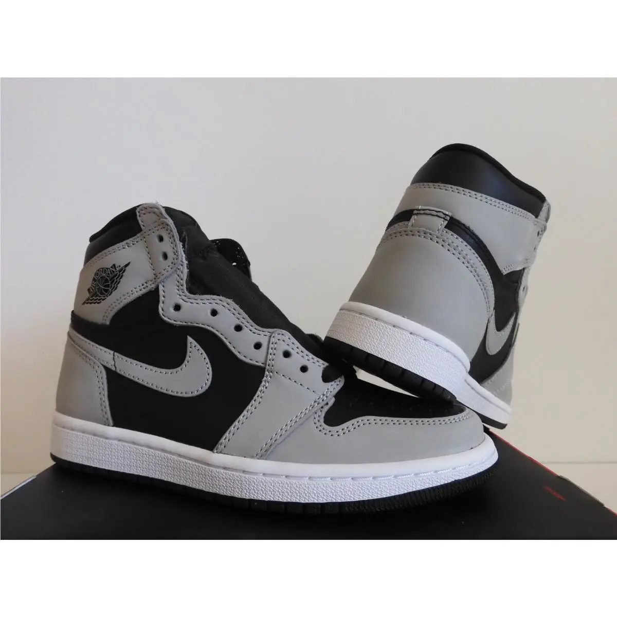 Nike shoes - Retro OG - Retro - 555088-035 - Gray, Manufacturer: Black/Light Smoke Grey/White 0