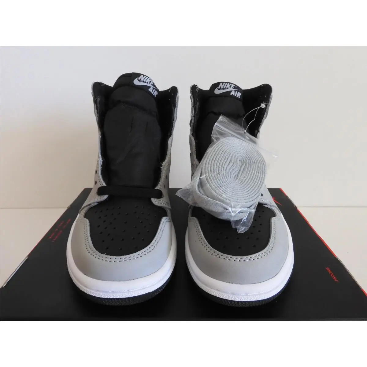 Nike shoes - Retro OG - Retro - 555088-035 - Gray, Manufacturer: Black/Light Smoke Grey/White 2