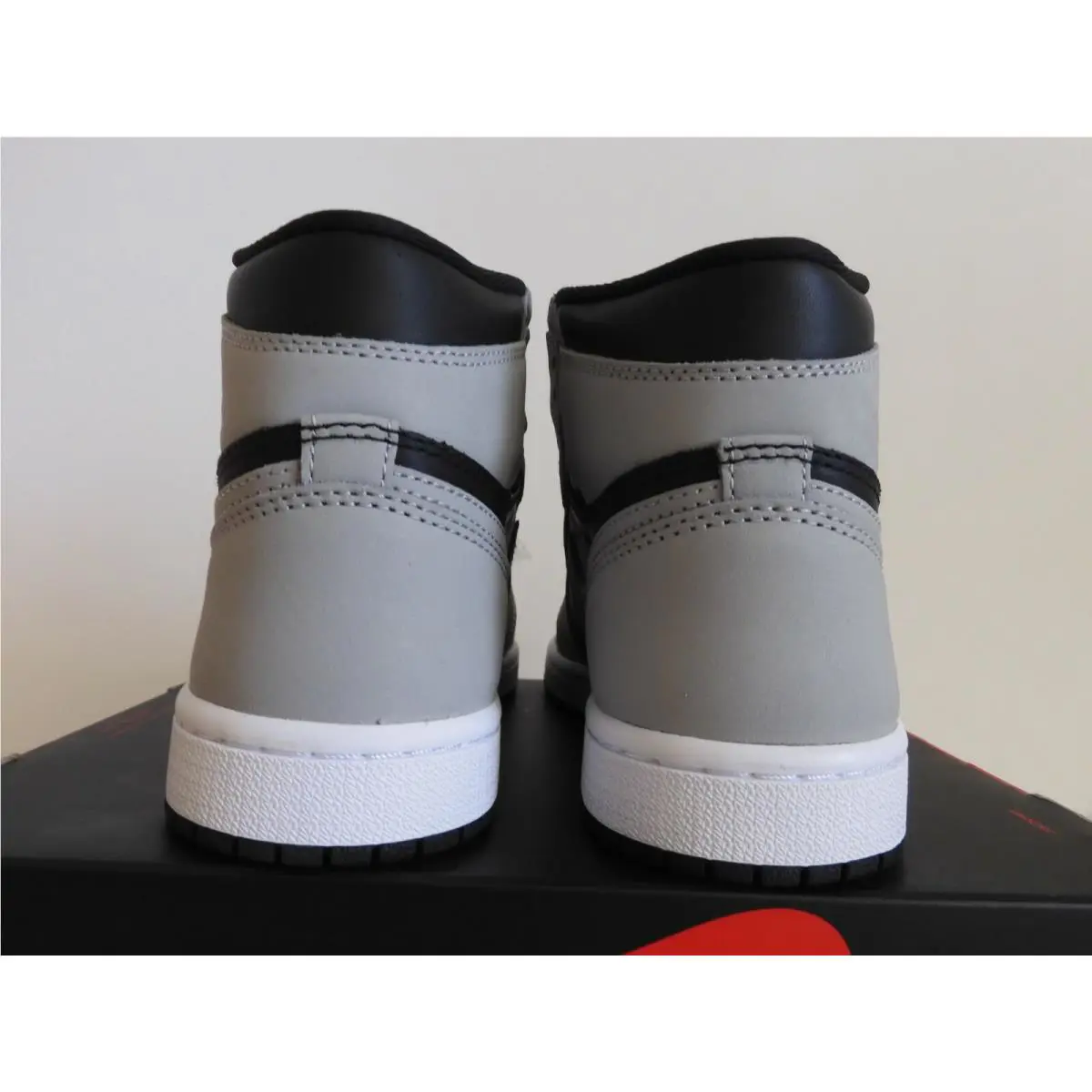 Nike shoes - Retro OG - Retro - 555088-035 - Gray, Manufacturer: Black/Light Smoke Grey/White 3