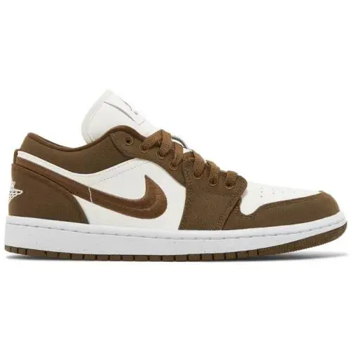 Nike Wmns Air Jordan 1 Low SE Light Olive Green DV0426-301 Women`s Size 9.5 - Green