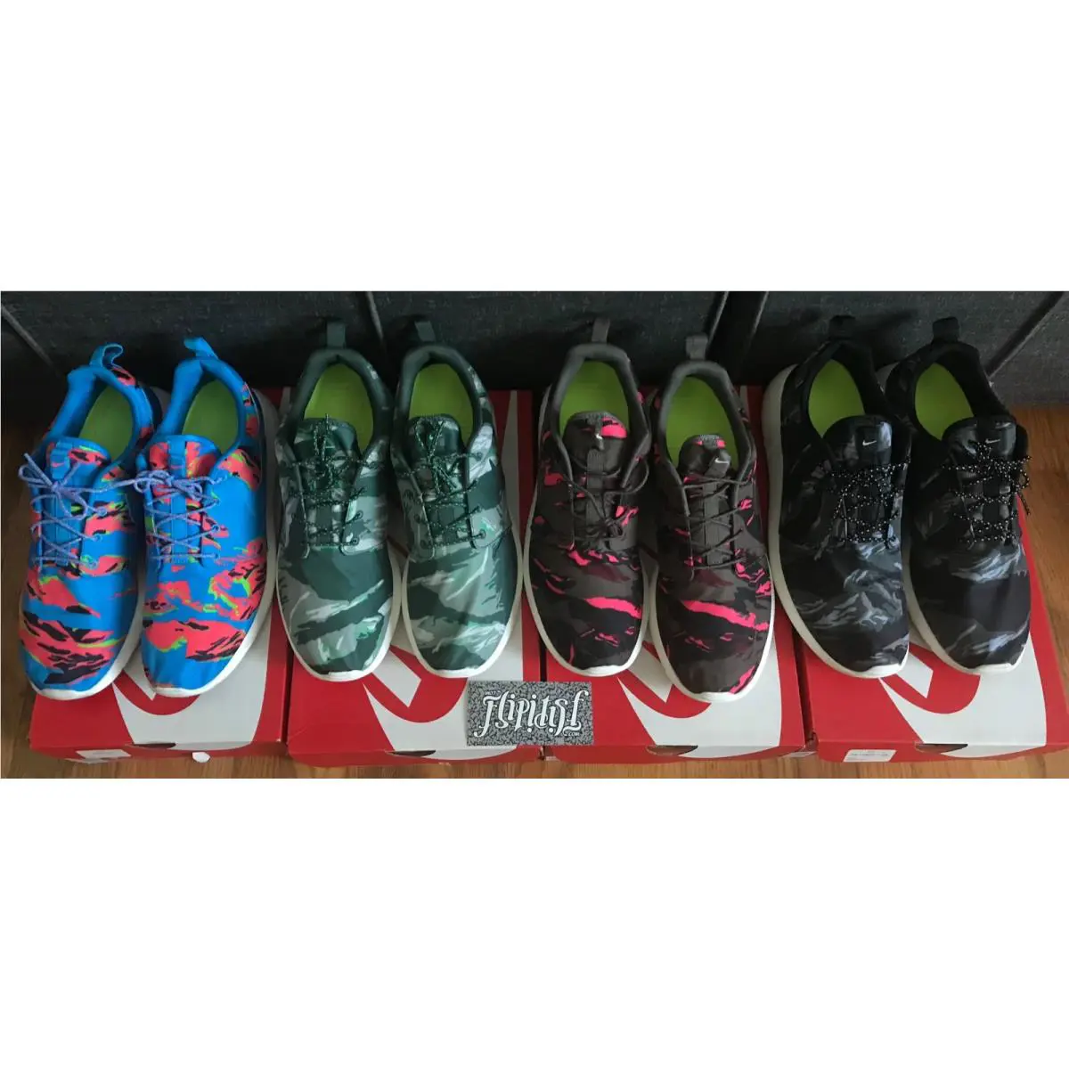 Nike shoes - Nike Roshe - Roshe - Multicolor 4