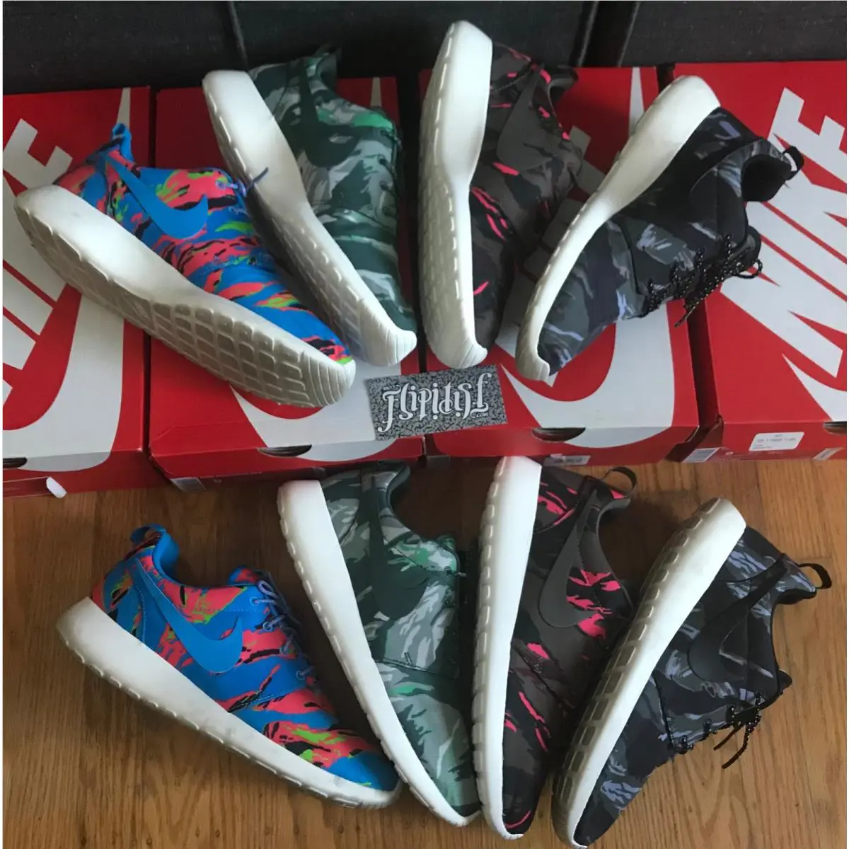 Nike shoes - Nike Roshe - Roshe - Multicolor 6