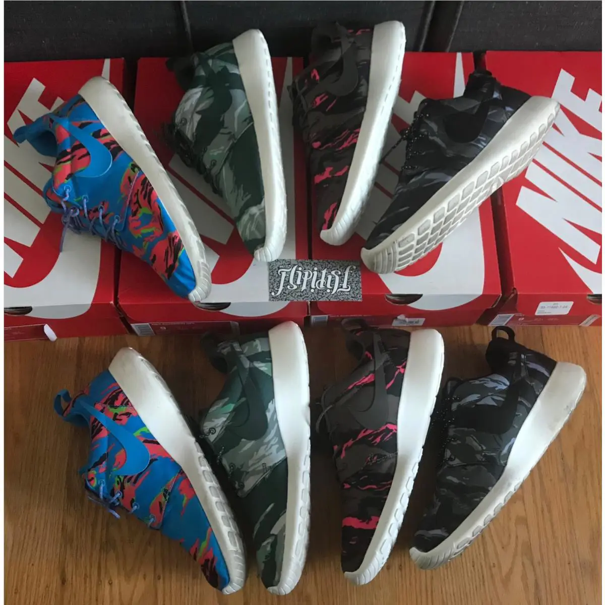 Nike shoes - Nike Roshe - Roshe - Multicolor 7