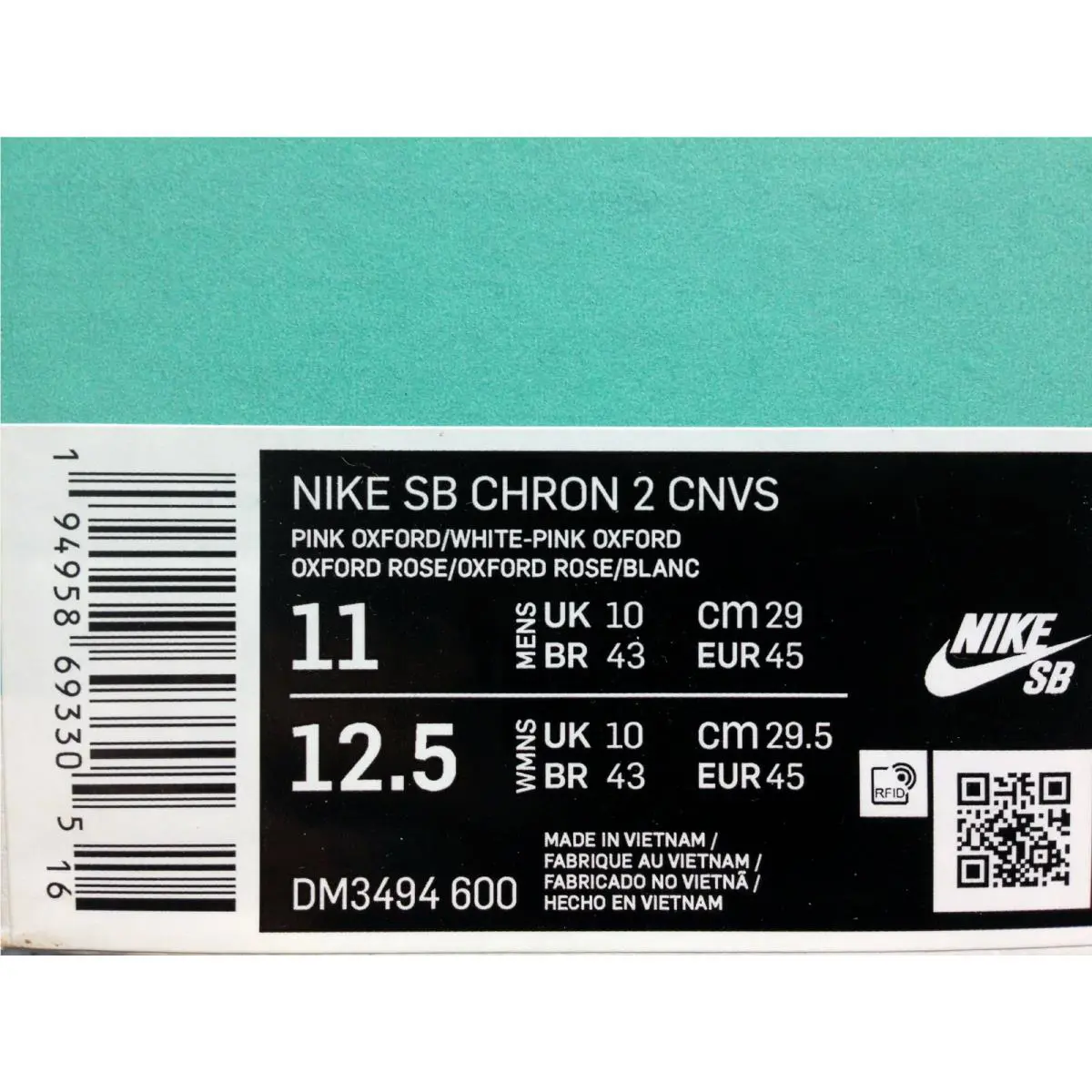 Nike shoes - Nike SB Chron - Chron - DM3494-600 - Pink (UPC: 194958693305) 3