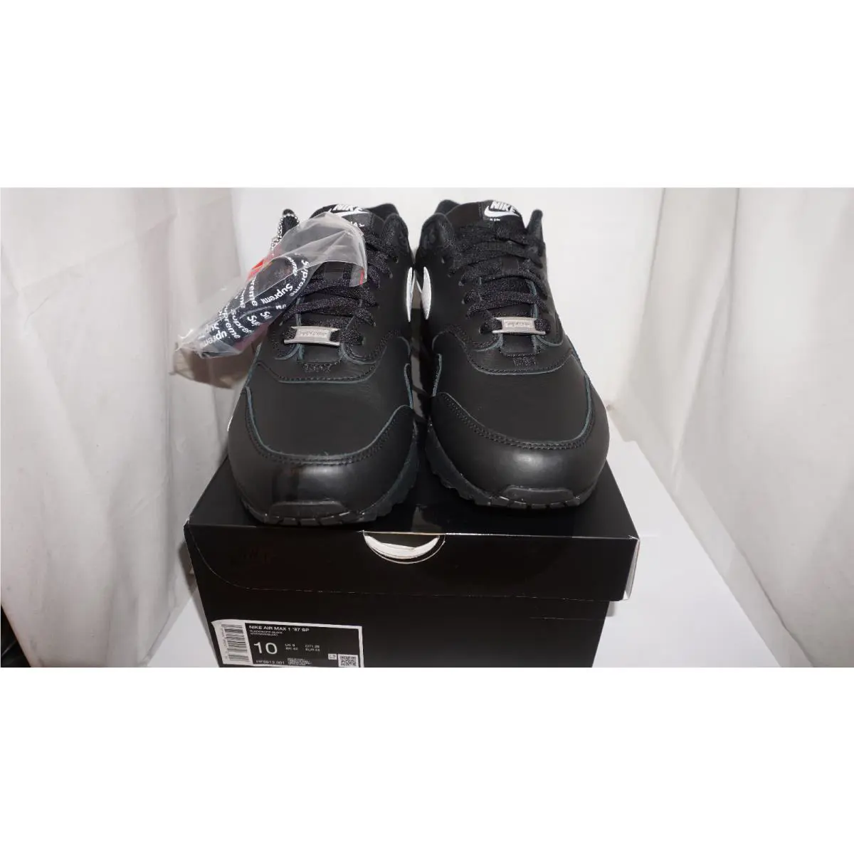 Nike shoes - Nike Air Max 1 - Air Max - HF8813 001 - Black, Manufacturer: Red 2