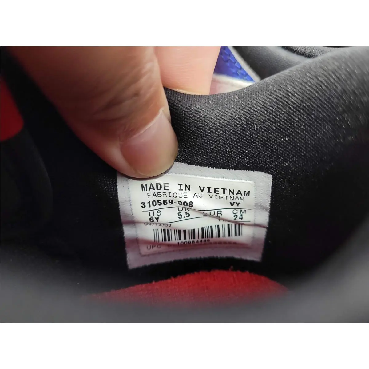 Nike shoes - Blue (UPC: 091205336858) 3